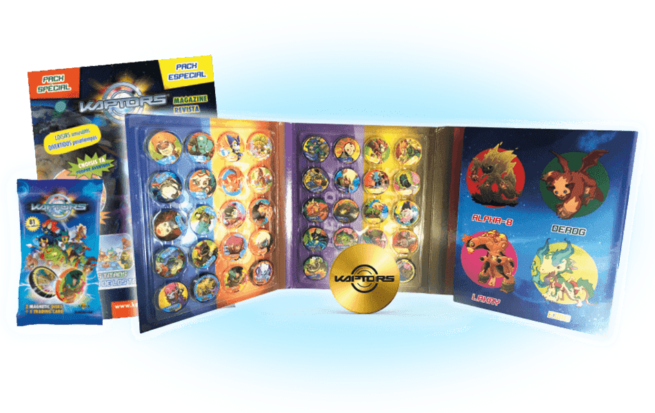 KAPTORS PACK COLLECTOR ALBUM